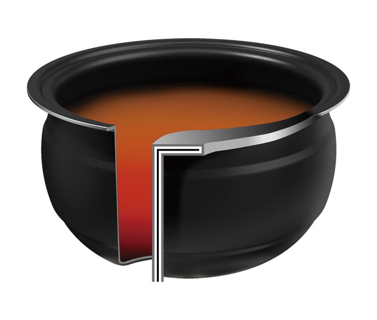 企画品)ベジタブル 5合炊きIH炊飯器 GD-IH100BK ( 1台 ) : 爽快