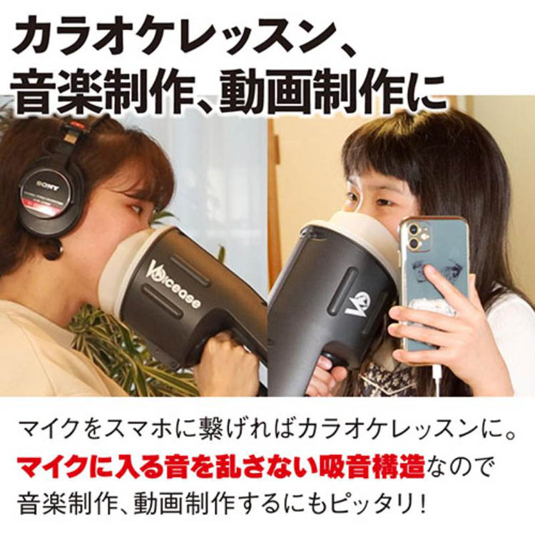 アリア 片手で持てる防音室 ヴォイシーズ ボーカルサイレンサー ( 1個