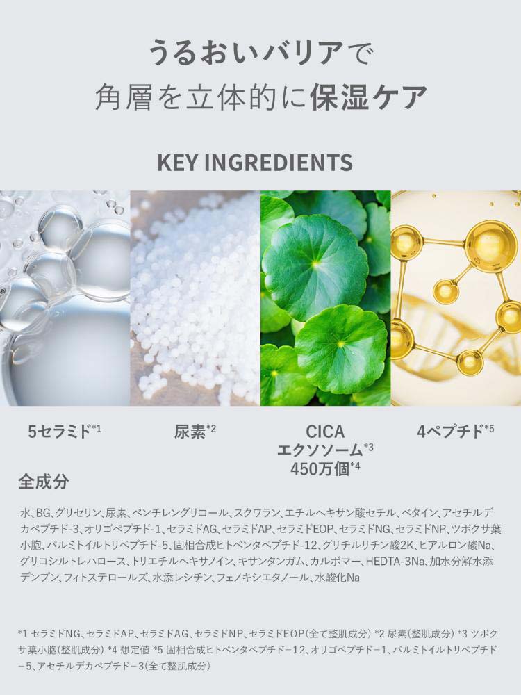 シンビメソッド ダーマクリーム 4ペプチド5セラミド モイストクリア