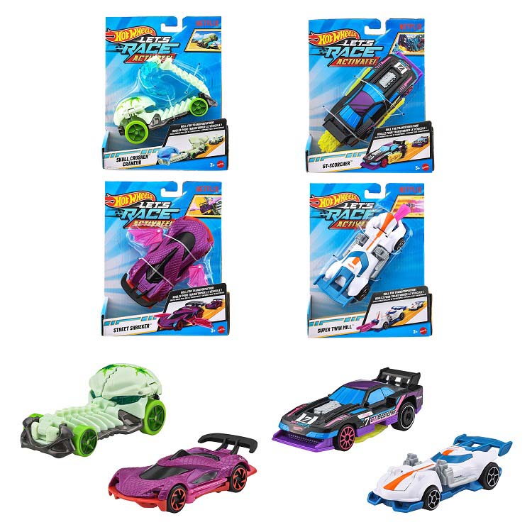 ホットウィール レースでGo！ アソート 1：32 ミニカー BOX販売 JJX15
