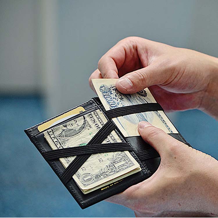 リサイド R／E SIDE マジックウォレット MAGIC WALLET ブラッククロコ