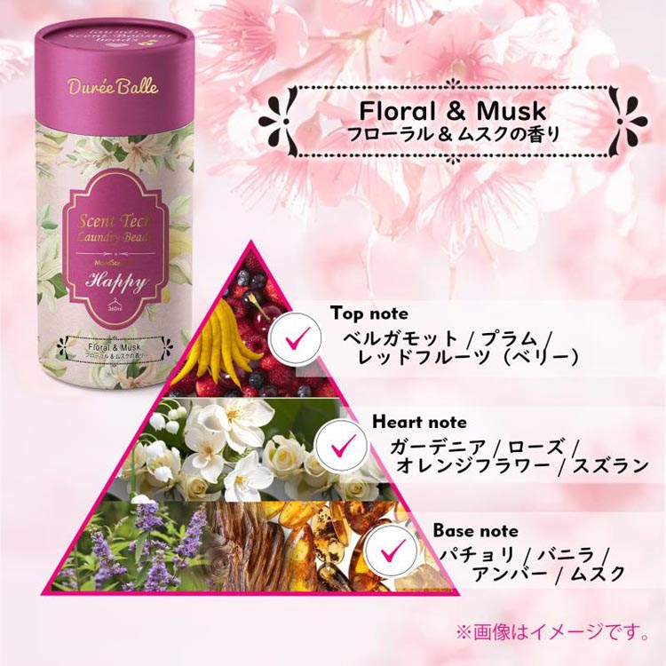 Dure'e Balle デュリボール セントテック ランドリービーズ フローラル