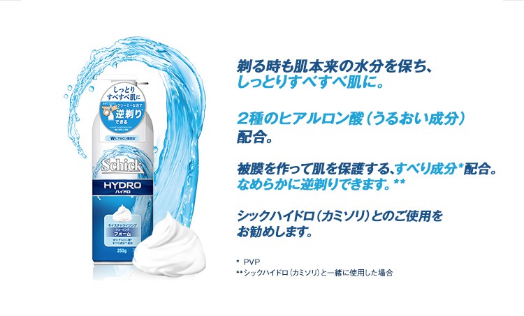 シック ハイドロ シェービングフォーム ポンプタイプ ( 250g )/ シック :4891228301934:爽快ドラッグ - 通販 -  Yahoo!ショッピング