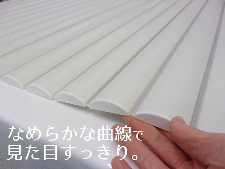 オーダーシャッター式フロブタ 65×100cm用 ホワイト 9n2op2j オーエ シャッター 風呂ふた ワイド アイボリー L-15 ( 1枚 ) : 爽快