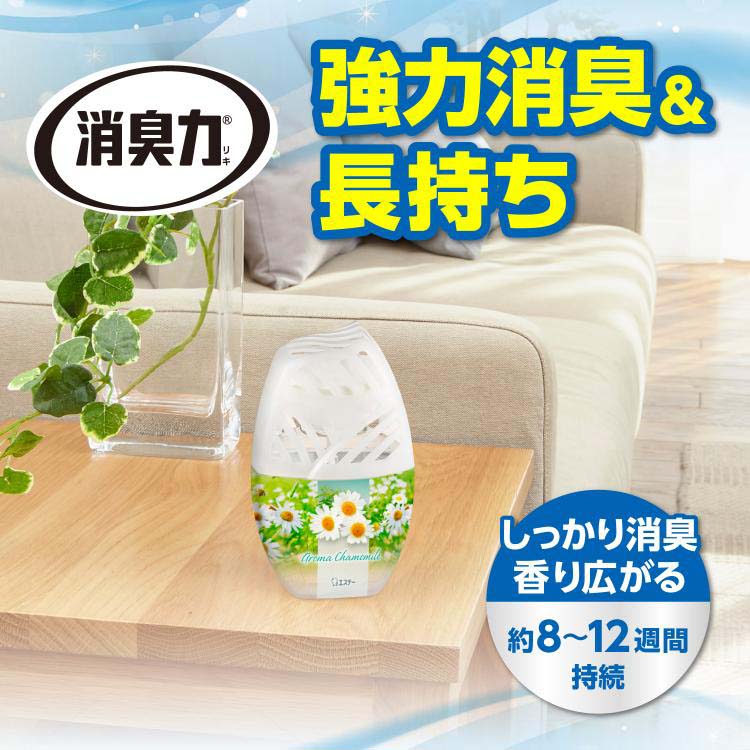 お部屋の消臭力 消臭芳香剤 寝室用 アロマカモミールの香り ( 400ml )/ 消臭力 :4901070118649:爽快ドラッグ - 通販 -  Yahoo!ショッピング