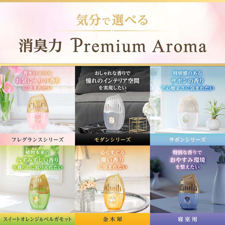 お部屋の消臭力 プレミアムアロマ スイートオレンジ