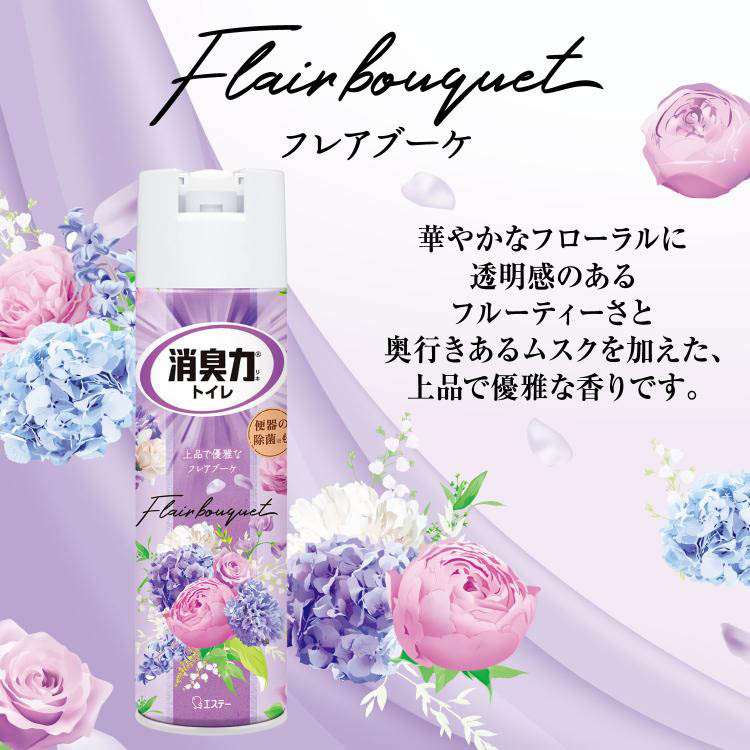 トイレの消臭力スプレー フレアブーケ ( 365ml )/ 消臭力 : 爽快