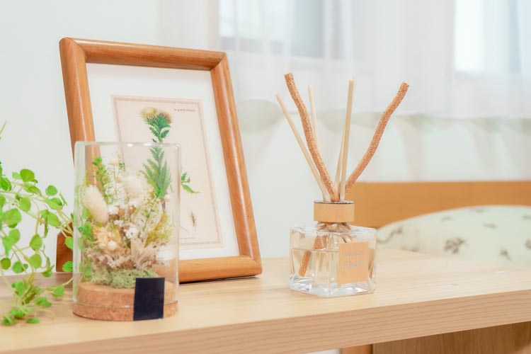 スッキーリ！ CORK+STICK Puriture リードディフューザー 芳香剤