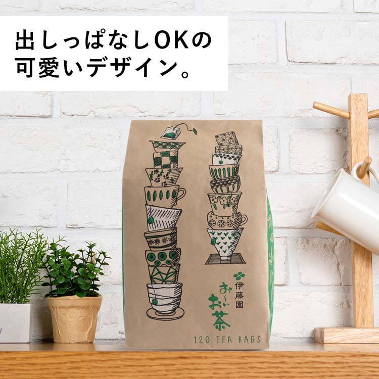 伊藤園 エコティーバッグ おーいお茶 緑茶 (抹茶入り) ( 1.8g*120袋入