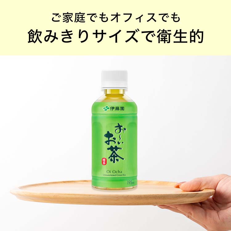 伊藤園 おーいお茶 緑茶 ホット兼用 ( 195ml*30本入 )/ お〜いお茶