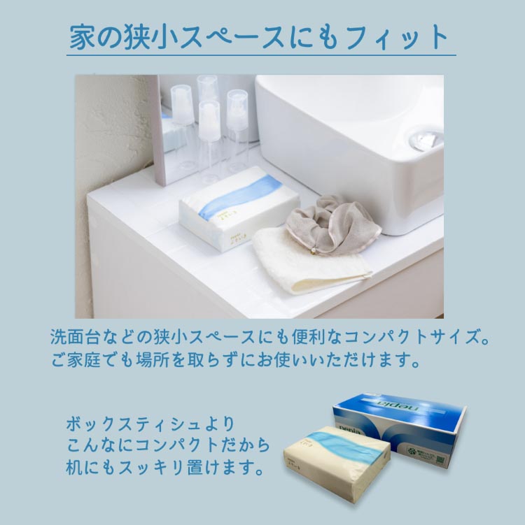 ネピア よそいき 保湿ローションティッシュ ソフトパック バッグイン 3