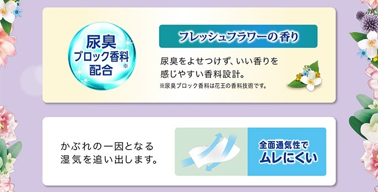 リリーフ 紙パンツ専用パッド 快適アロマ安心フィット ( 52枚入