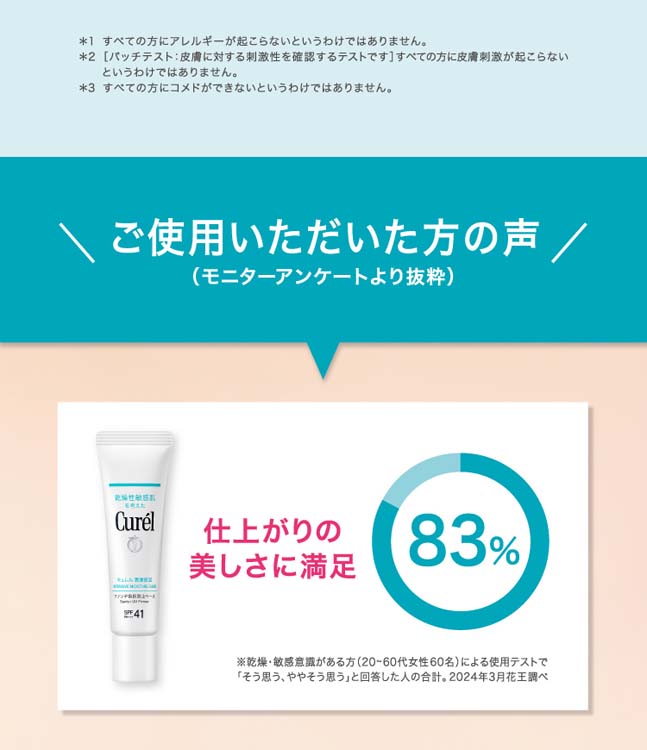 キュレル 潤浸保湿 ファンデ負担防止ベース ( 30g )/ 乾燥肌 セラミド