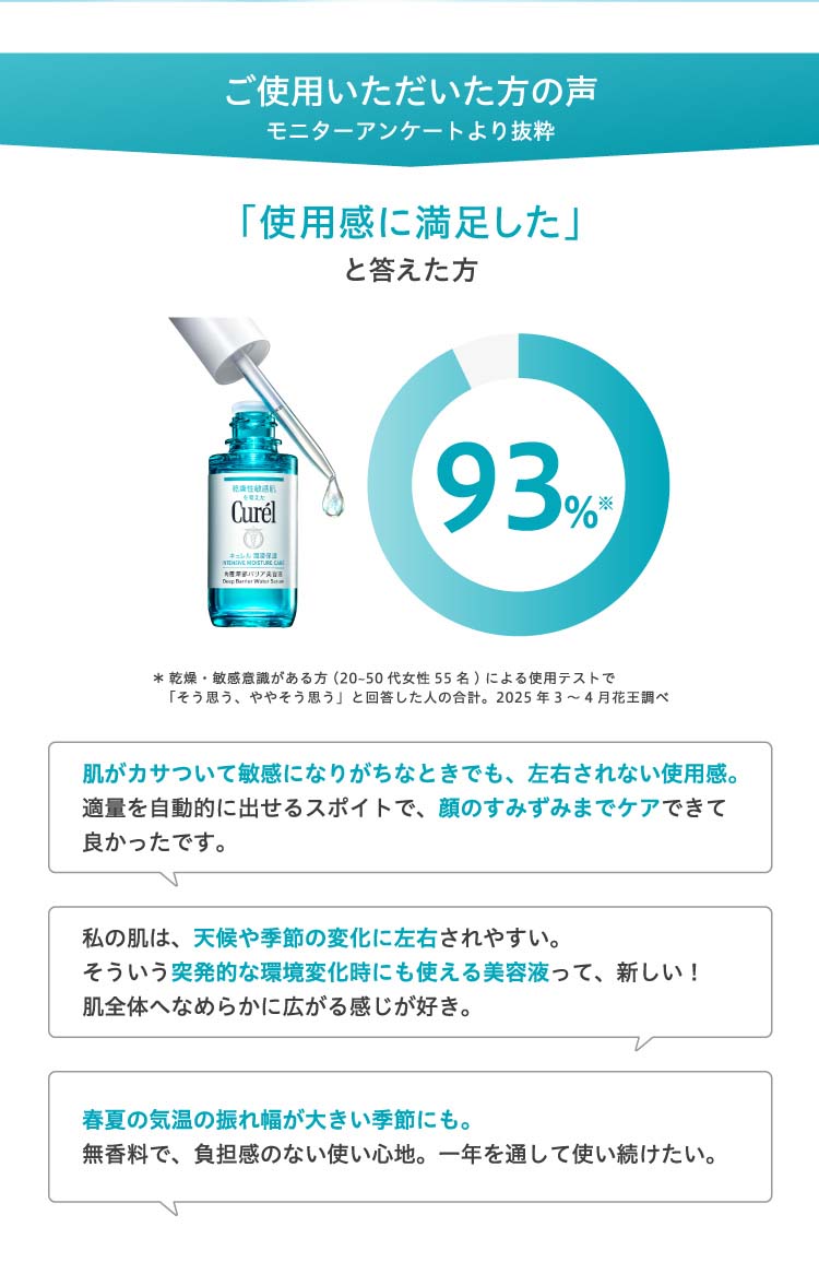 キュレル 潤浸保湿 角層深部バリア美容液 ( 30ml )/ : 爽快ドラッグ