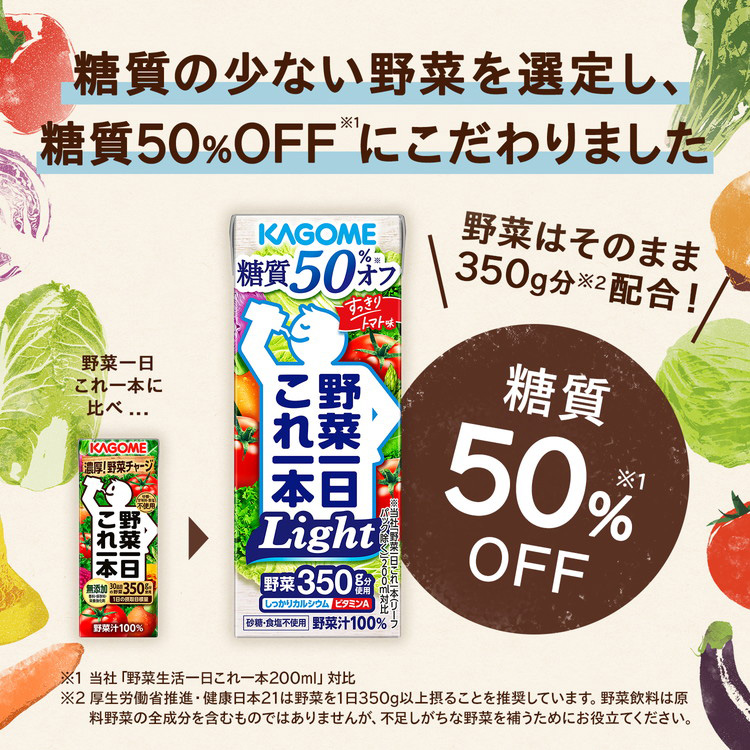 カゴメ　野菜一日これ一本　３０缶　１９０g 健康維持　朝食　野菜不足　登山 カゴメ 野菜一日これ一本 190g 1箱（30缶入）【野菜ジュース