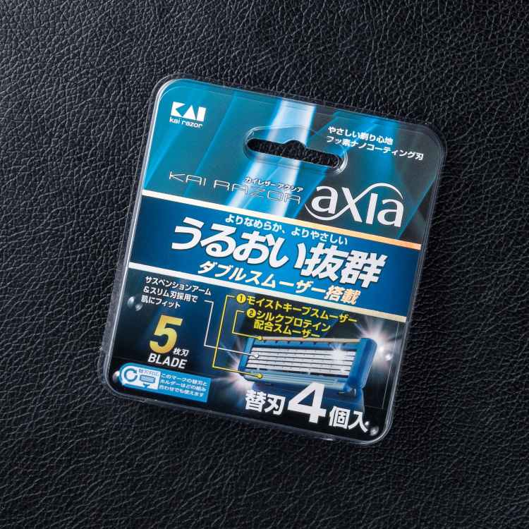 カイレザー axia 替刃 ( 4コ入 )/ カイレザー : 4901331000614 : 爽快