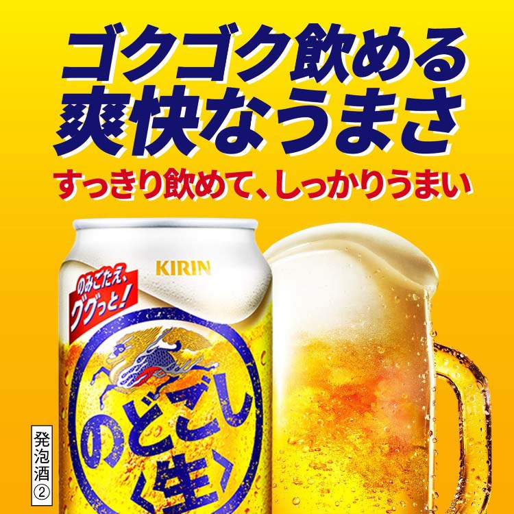 キリン のどごし 生 ( 250ml*24本 )/ のどごし生 : 爽快ドラッグ