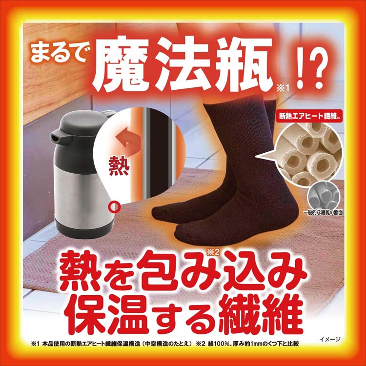 足の冷えない不思議なくつ下 ハイソックス 厚手フリーサイズ　新品未開封品 Amazon.co.jp: 不思議なくつ下 足の冷えない ハイソックス 厚手