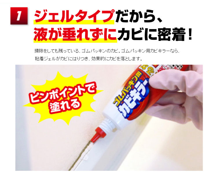 カビキラー ゴムパッキン用カビキラー カビ取り剤 ペンタイプ ( 100g