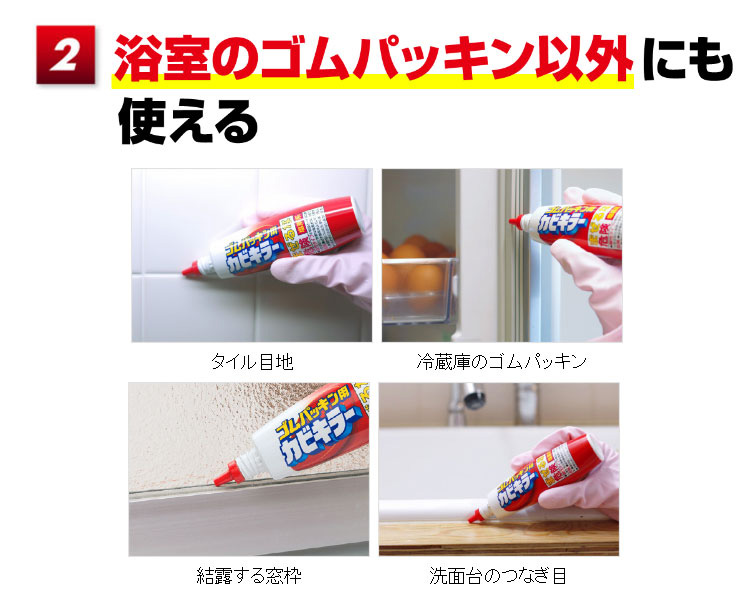 カビキラー ゴムパッキン用カビキラー カビ取り剤 ペンタイプ ( 100g