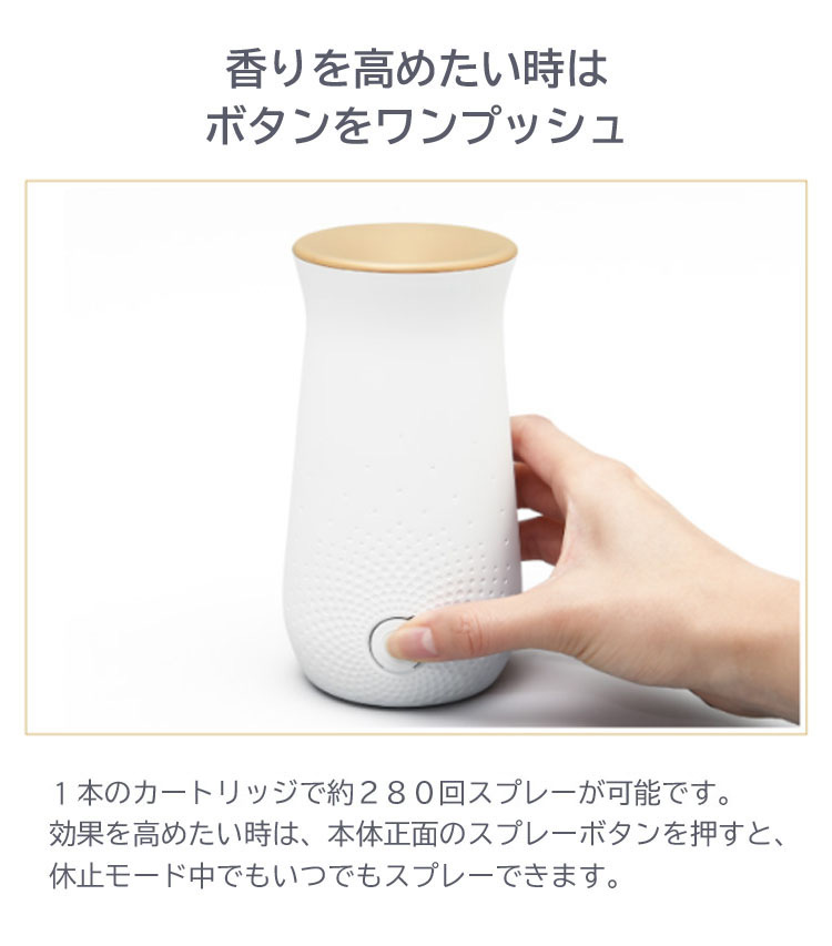 グレード 消臭センサー＆スプレー ロマンティックフローラルの