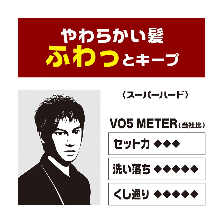 VO5 forMEN ヘアスプレイ(スーパーハード)無香料 ( 260g )/ VO5(ヴイ