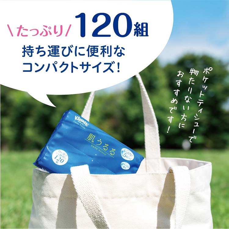 クリネックス ローションティシュー 肌うるる ソフトパック