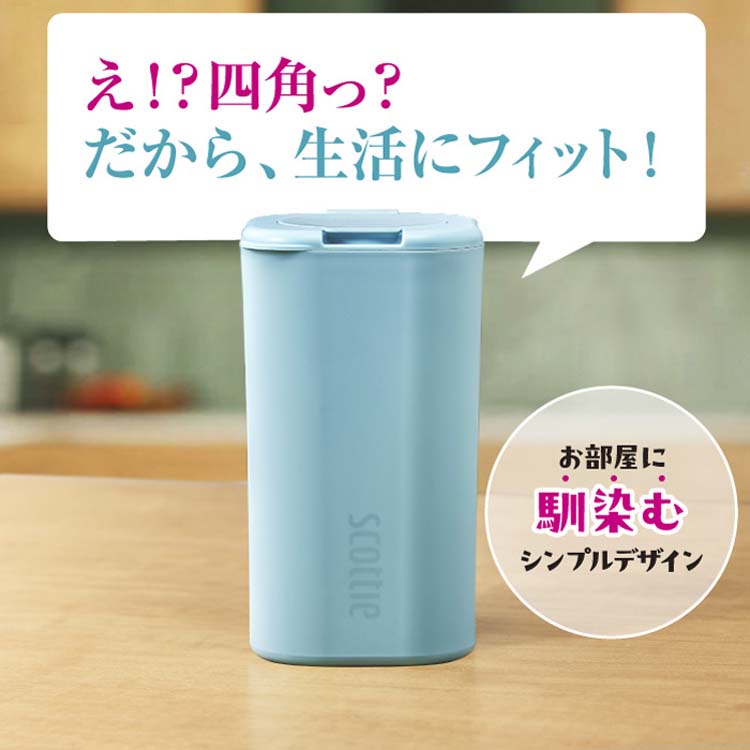  Glen Mist オクタゴナルディシュと小皿６枚セット スコッティ パーフェクトフィット ウェットティッシュ 除菌 アルコール