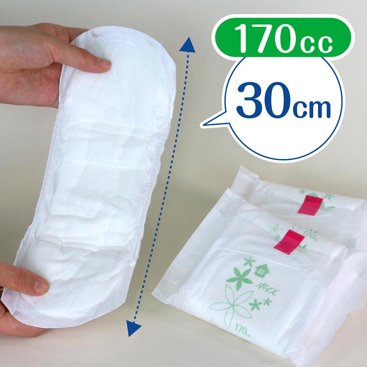 ポイズ 肌ケアパツド 長時間・夜も安心用 170cc ( 48枚 )/ : 爽快