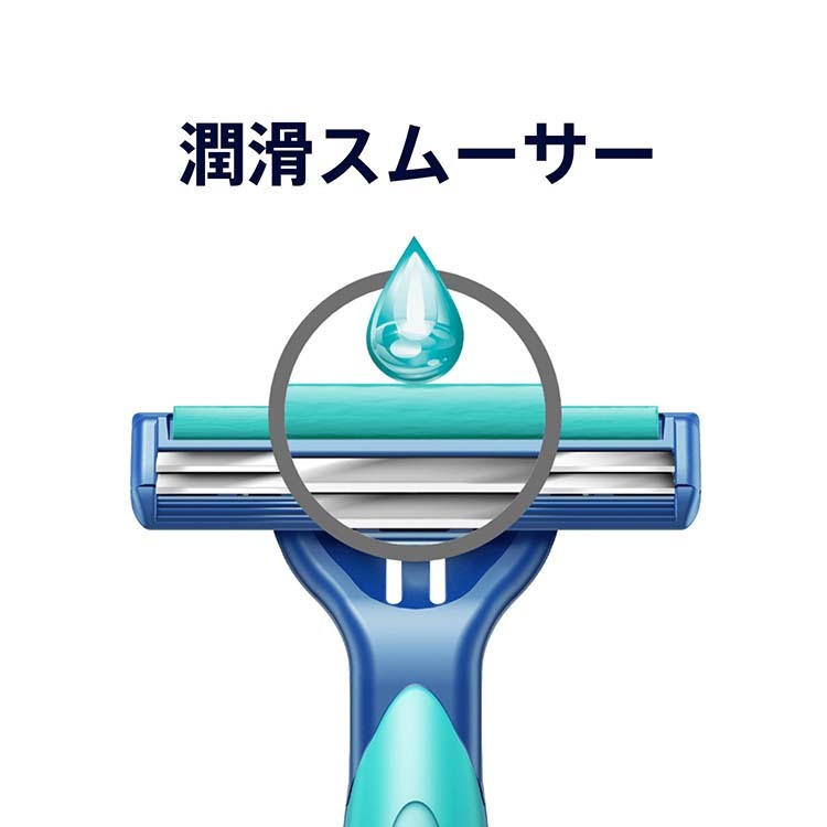 ジレット カスタム プラスEX 首振式 髭剃り ( 6本入 )/ : 爽快ドラッグ