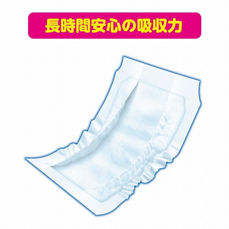 アテント 夜1枚安心パッド ムレを防いで長時間吸収 4回吸収 大容量 28 