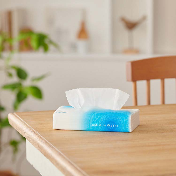 エリエール +Water ソフトパック コンパクトケース品 ( 5パック×9個入