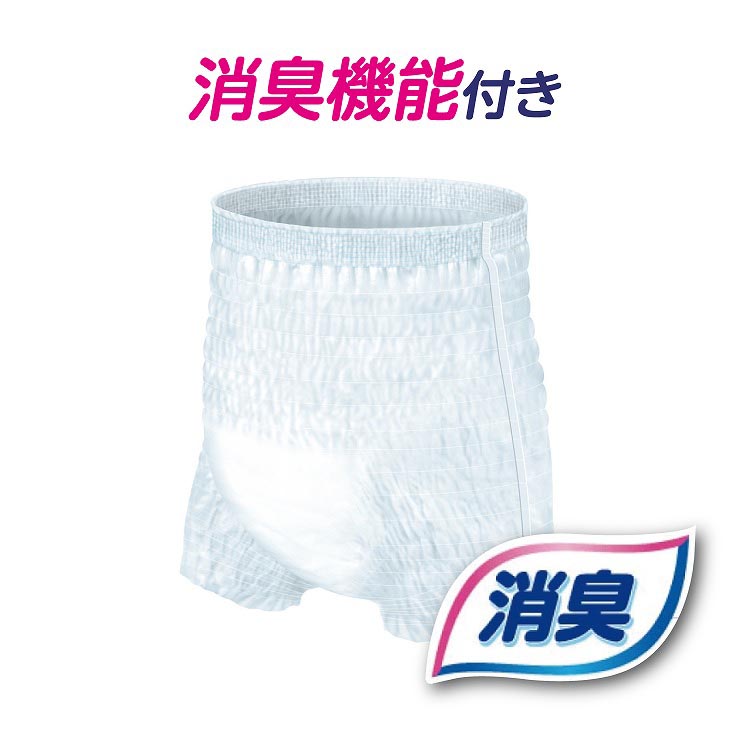 アテント うす型さらさら長時間パンツ 脚まわりロング丈 男女