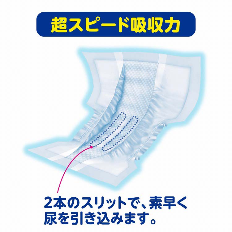 アテント 長時間モレ安心パッド ワイドタイプ 4回吸収 ( 38枚入 )/ アテント