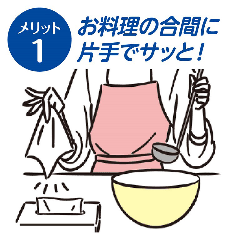 エリエール ラクらクック パパッと手軽に使えるキッチンペーパー ( 80組*6パック )/ エリエール :4902011823950:爽快ドラッグ -  通販 - Yahoo!ショッピング