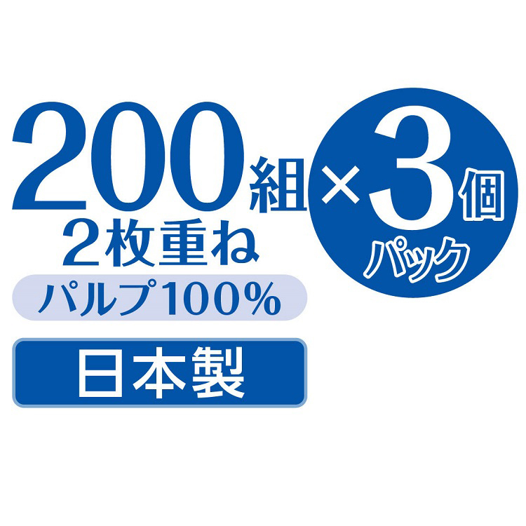 エリエール Plus+キレイ ペーパータオル コンパクトタイプ ( 200組*3パック )/ エリエール :4902011824360:爽快ドラッグ  - 通販 - Yahoo!ショッピング