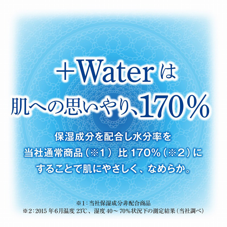 エリエール プラスウォーター ティシュー コンパクトケース品 ( 5箱