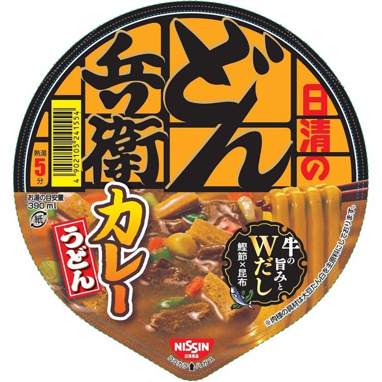 サイズ交換ＯＫ】 日清のどん兵衛 カレーうどん 87g 1ケース 12食入 materialworldblog.com