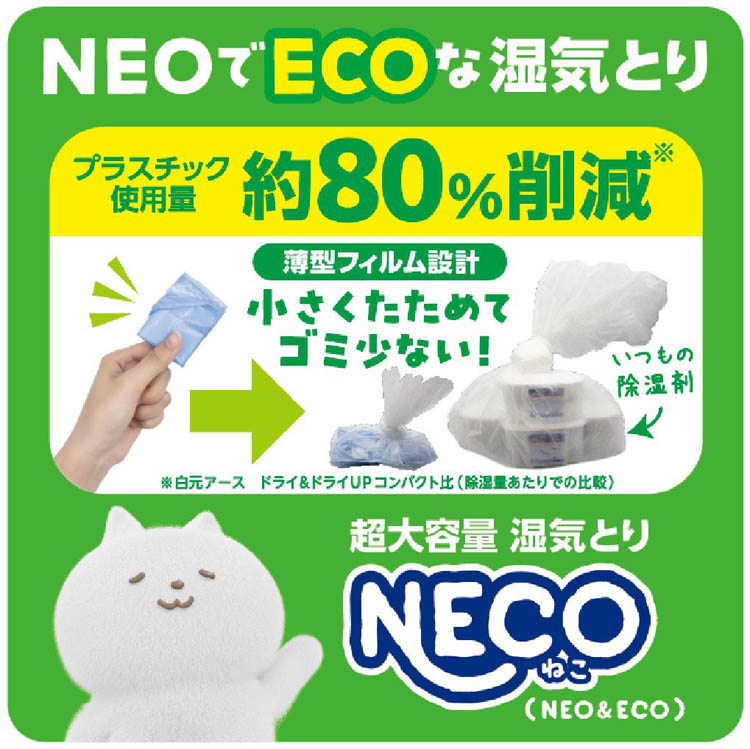 ドライ＆ドライUP 黒のNECO ( 1000mL×4個入 )/ ドライ＆ドライアップ