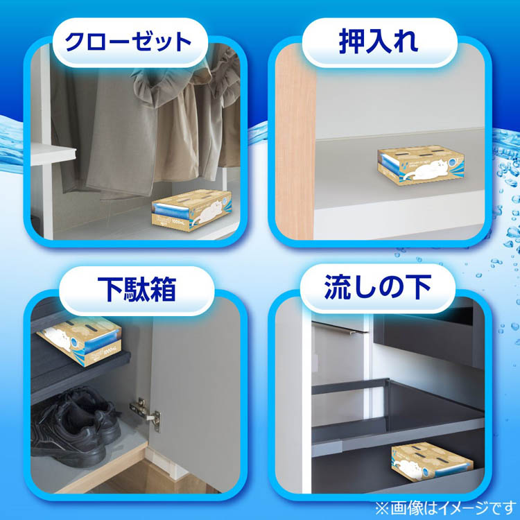 ドライ＆ドライUP NECO 金木犀の香り除湿剤 ( 1000mL×2個入 )/ ドライ