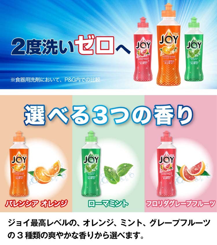 ポイント10倍】 ジョイ コンパクト ローマミントの香り 本体 190ml 食器用洗剤 discoversvg.com