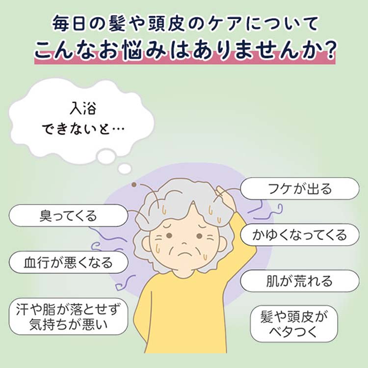 ハビナース お湯のいらない泡シャンプー リンスイン ( 200ml )/ : 爽快