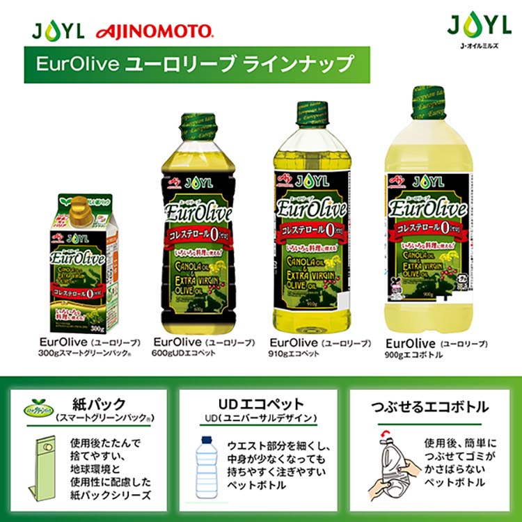 JOYL ユーロリーブ ペット コレステロール0 ( 900g )/ 味の素 J-オイル