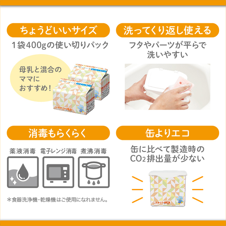 森永 チルミル エコらくパックはじめてセット ( 1セット
