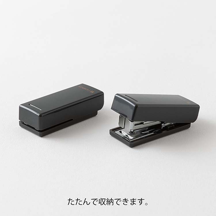 ミドリ XSコンパクトホッチキス 黒B 35638006 ( 1個 )/ MIDORI(ミドリ