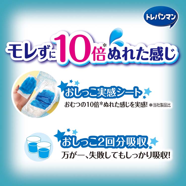 トレパンマン ブルー Lサイズ 9kg〜14kg ( 20枚入 )/ トレパンマン : 4903111227266 : 爽快ドラッグ - 通販 -  Yahoo!ショッピング