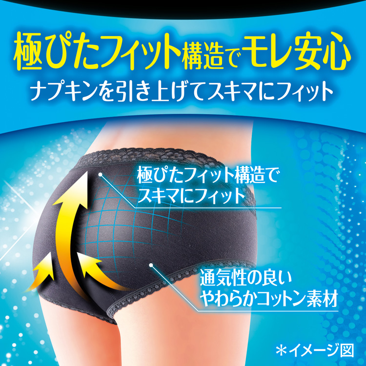 ソフィ 極ぴた FIT 通気コットンタイプ M グレー ( 1枚入 )/ ソフィ