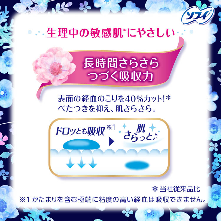 ソフィ はだおもい 400 特に多い夜用 生理用品 ナプキン ( 7枚