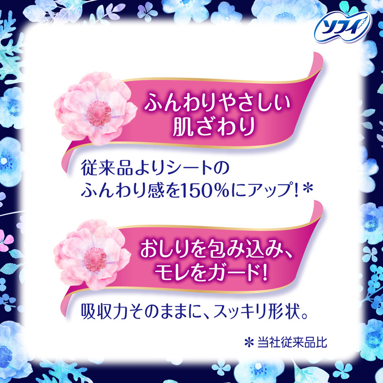 ソフィ はだおもい 極うすスリム 360 特に多い夜用 生理用品 ナプキン