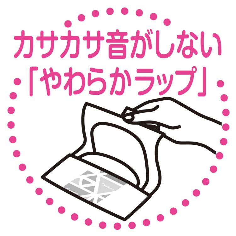 センターイン ふわふわタイプ ふつうの日用 羽つき 21cm ( 20枚
